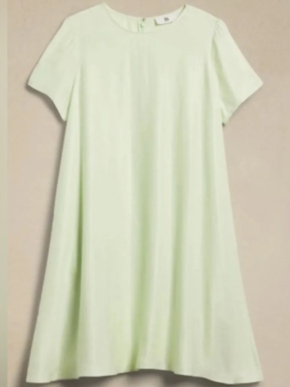 NWT Banana Republic Aurelia Dress - Pale Green - Medium Petite - Picture 1 of 11